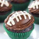 Easy Football Cupcakes
