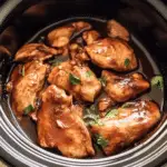 Crockpot Bourbon Chicken