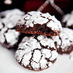 Chewy Chocolate Crinkle Cookies