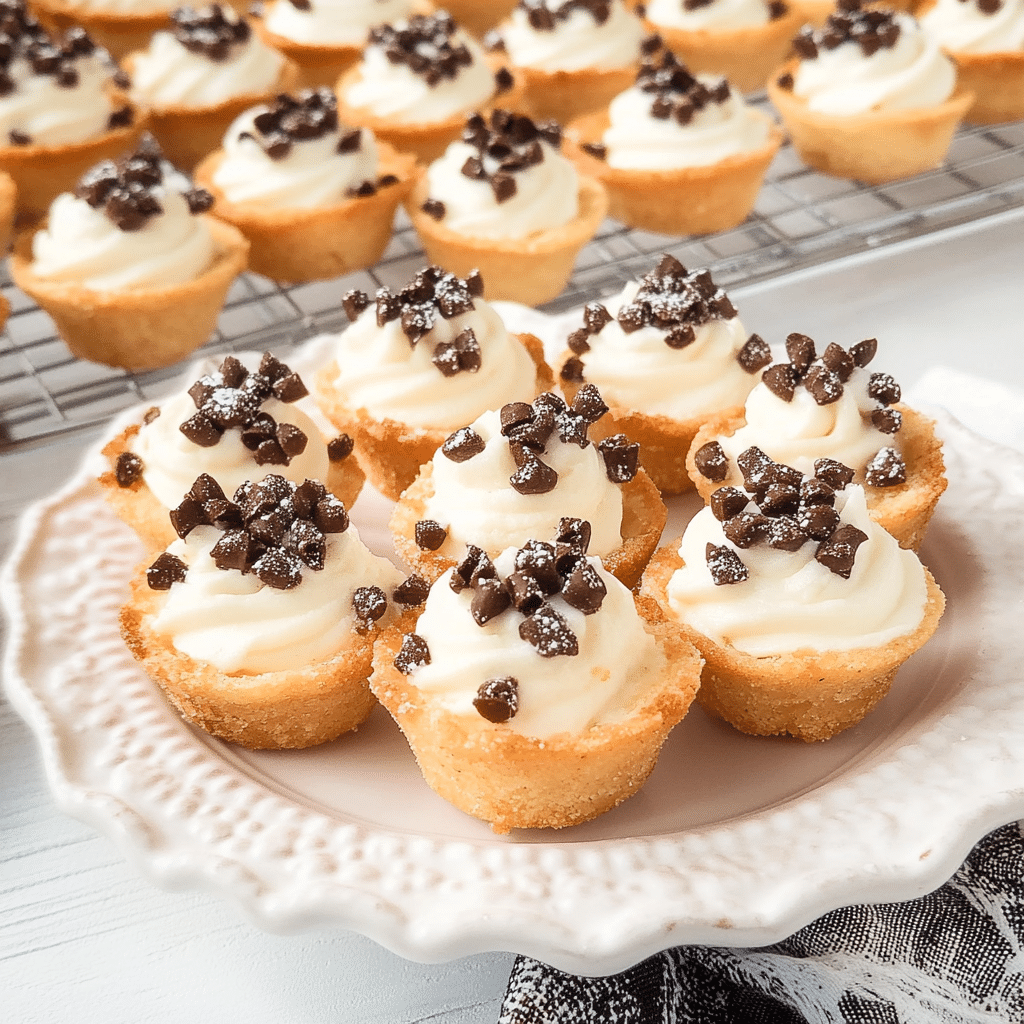 Mini Cannoli Cups