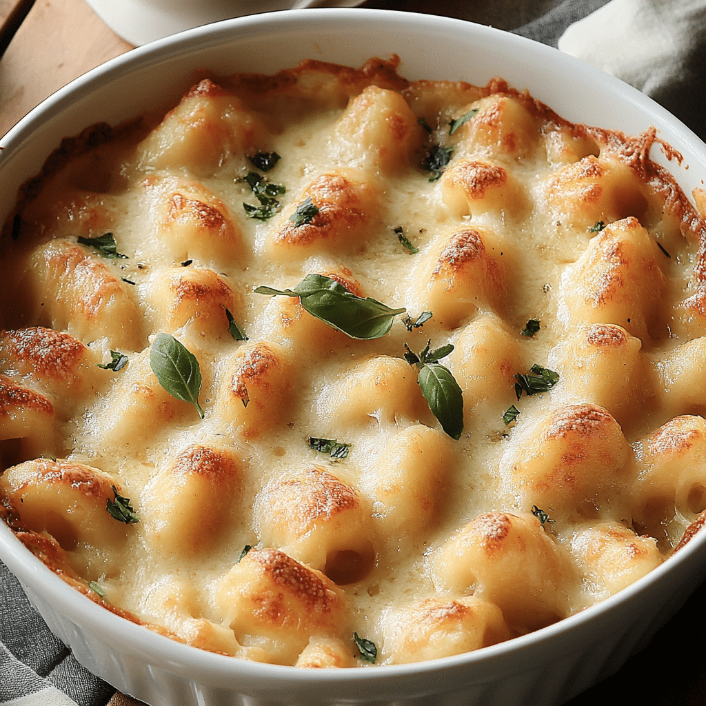 Creamy Baked Gnocchi