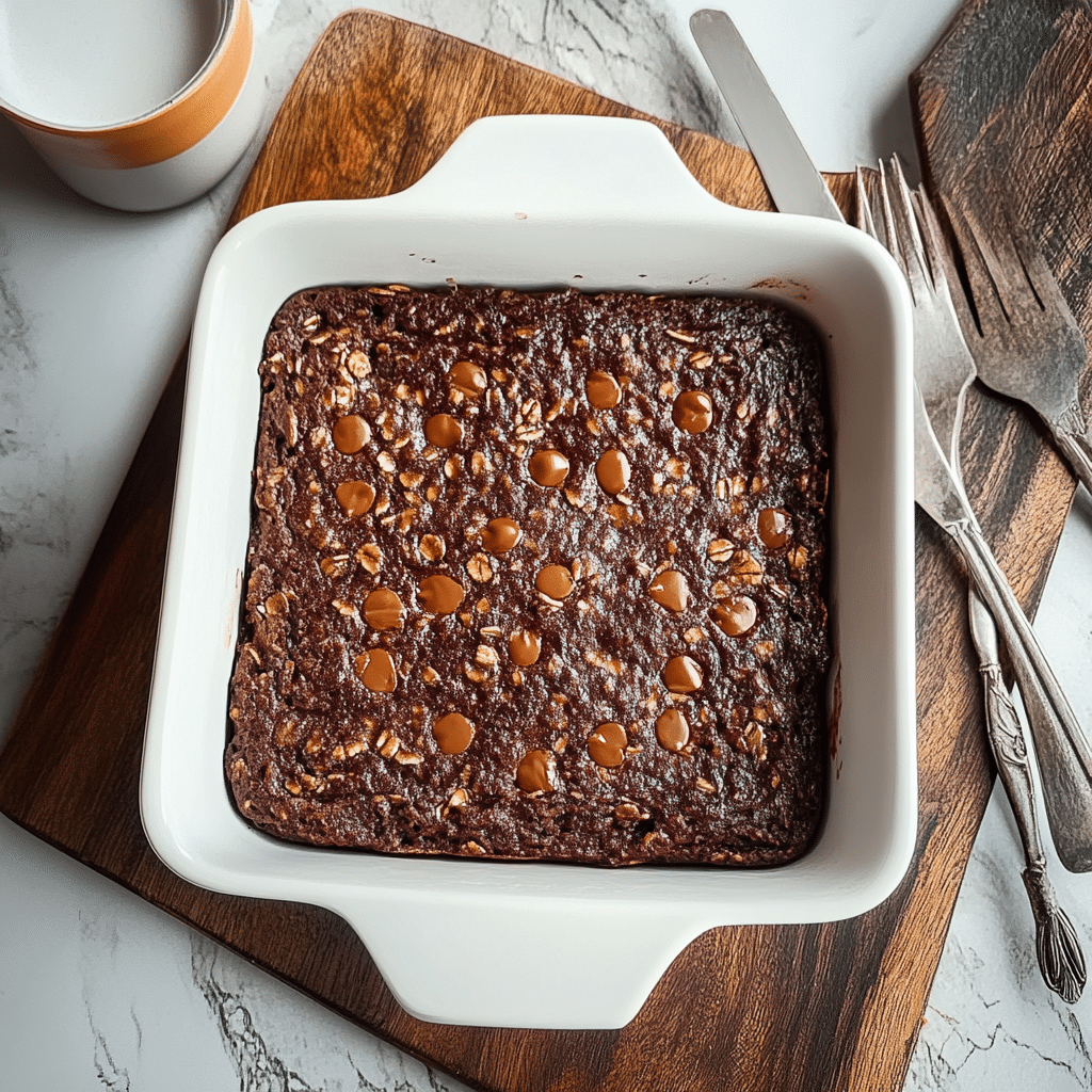 Brownie Baked Oatmeal