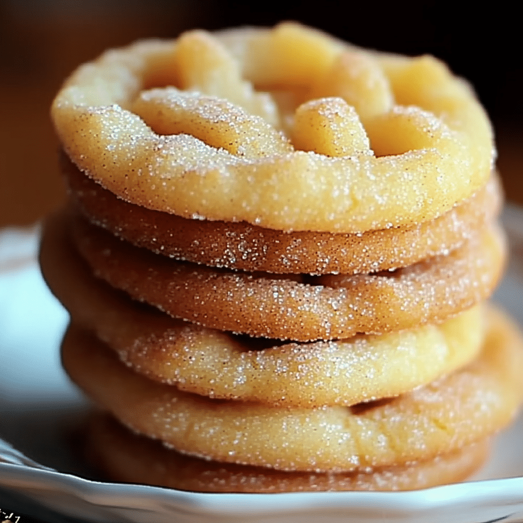 Irresistible Pineapple Cinnamon Sugar Cookies