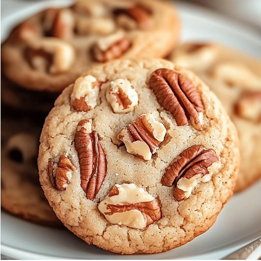 Easy Butter Pecan Cookies