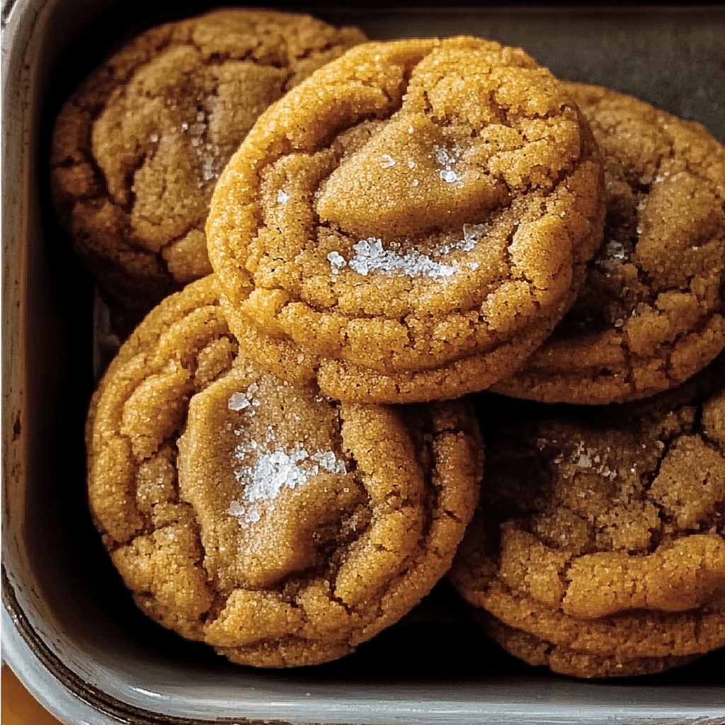 Brown Butter and Maple Chewy Pumpkin Cookies