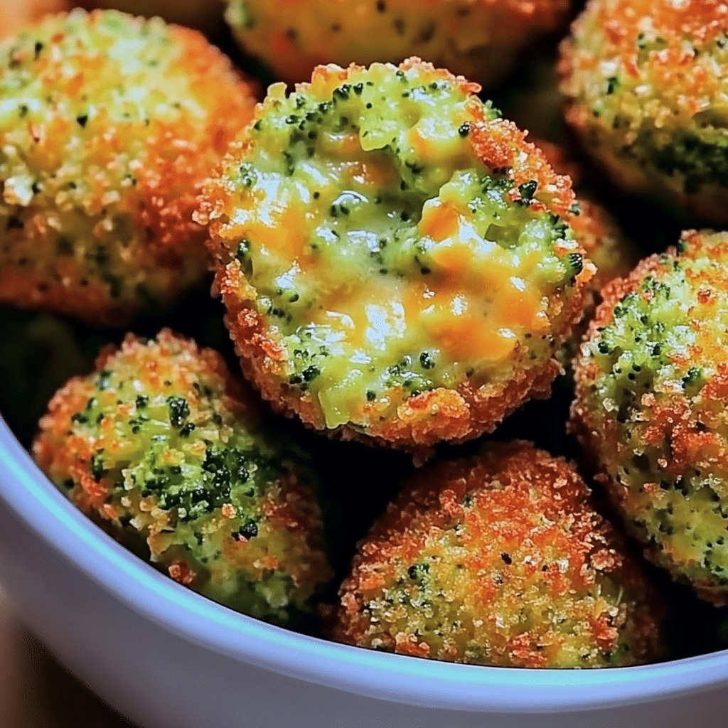 Broccoli Cheese Balls Recipe