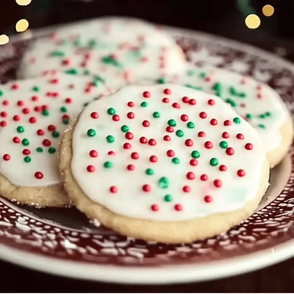 Christmas Meltaway Cookies