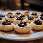 Italian Cannoli-Inspired Thumbprint Cookies