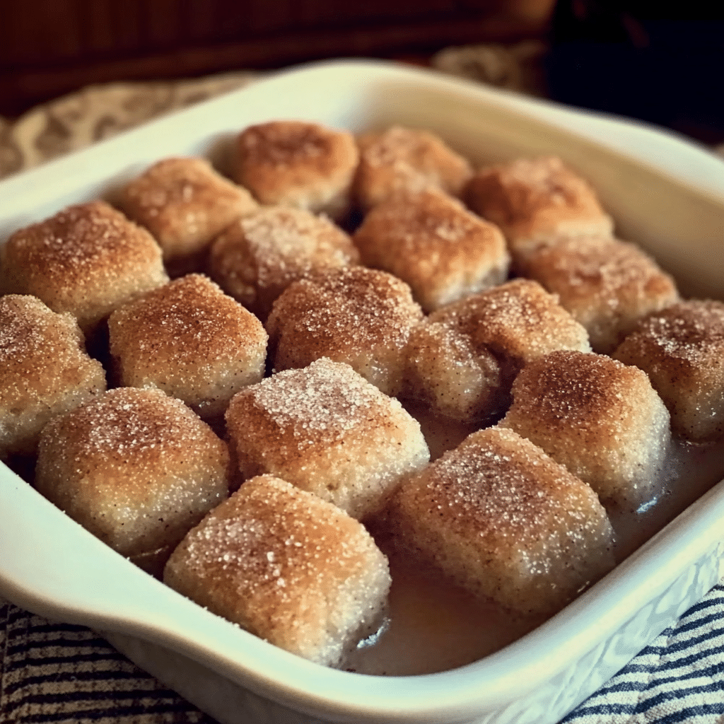 Cinnamon Sugar Biscuit Bites