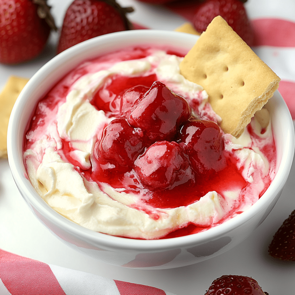 Strawberry Cheesecake Dip