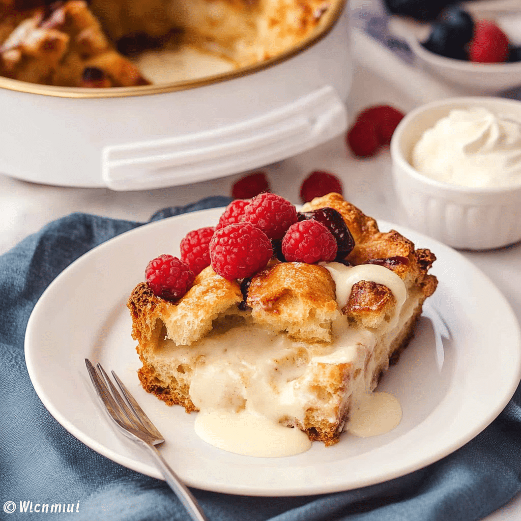 Croissant Bread Pudding