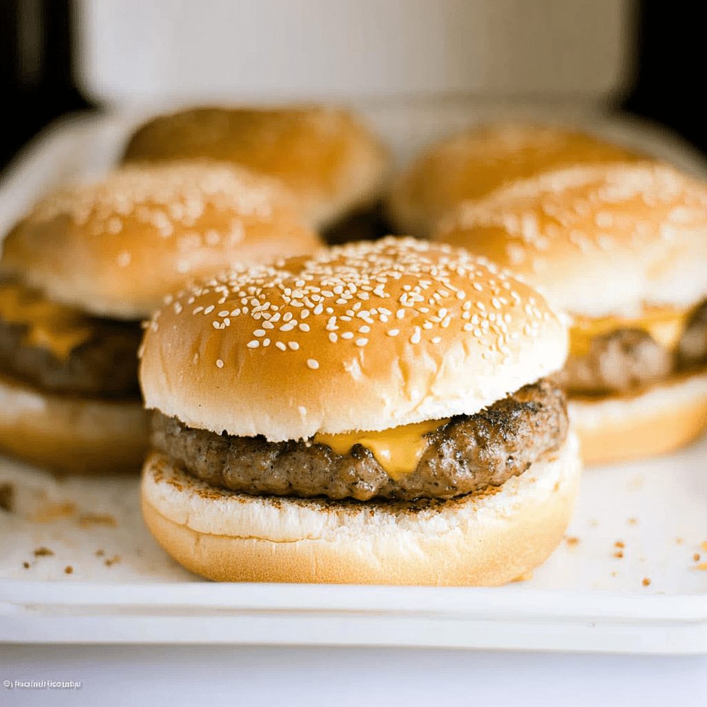Burgers in the Oven