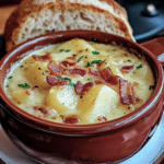 Old-Fashioned Potato & Bacon Soup