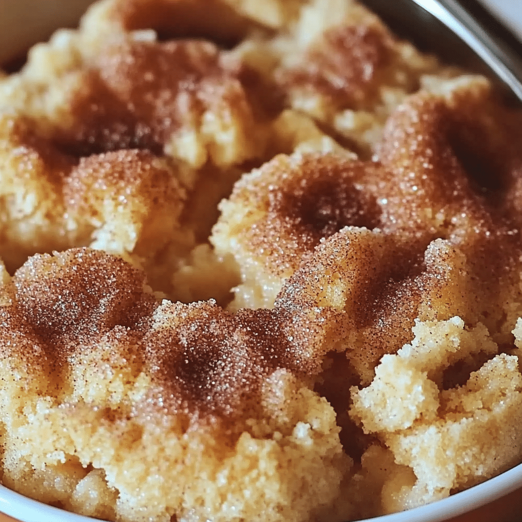 Snickerdoodle Cobbler