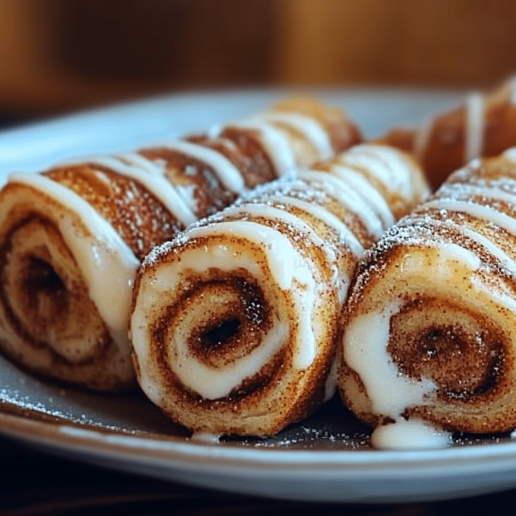 Cinnamon Roll French Toast Roll-Ups