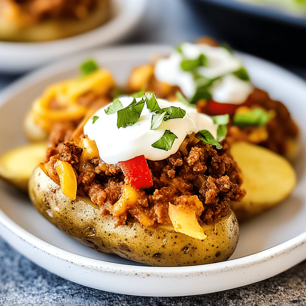 Taco Potatoes
