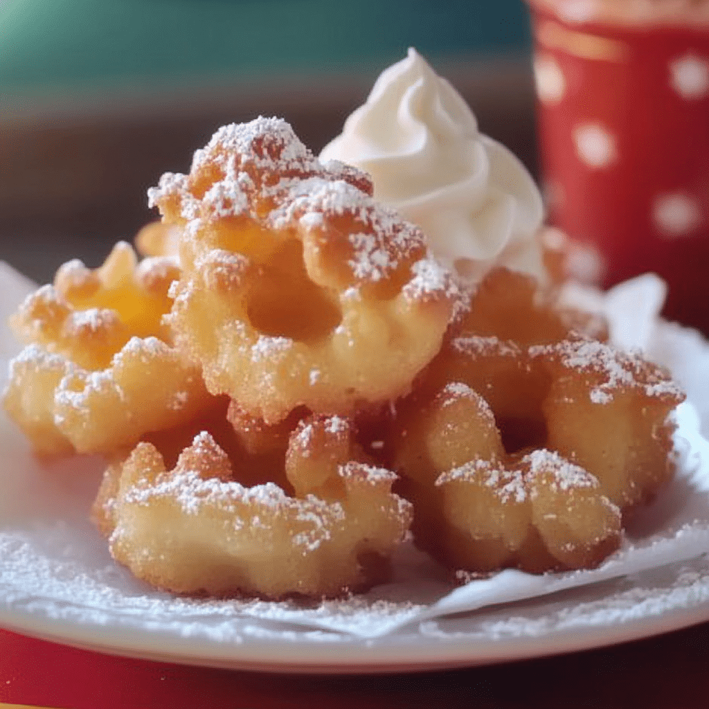 Funnel Cake Bites Recipe