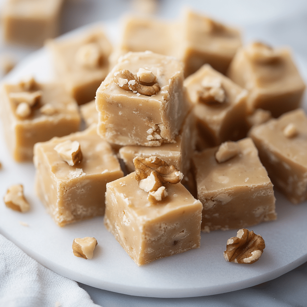 Maple Walnut Fudge