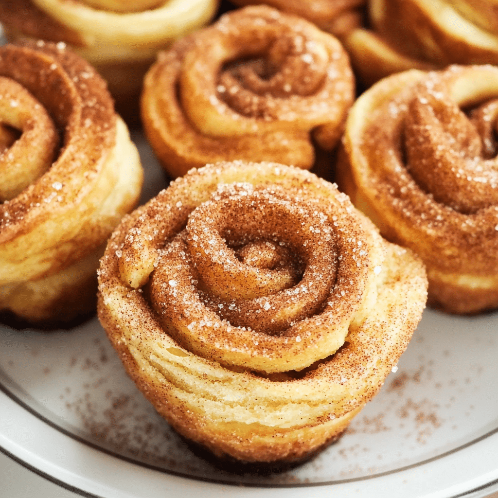 Cinnamon Sugar Cruffins