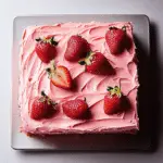 Strawberry Sheet Cake