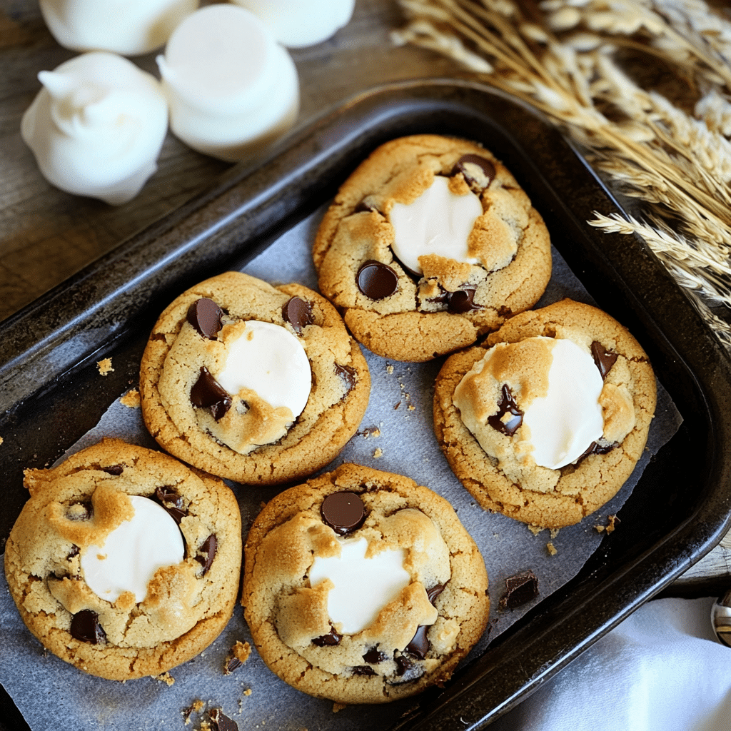 S'mores Chocolate Chip Cookies