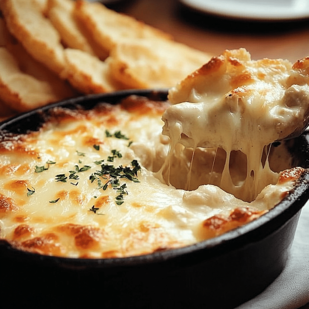 Cheesy Chicken Alfredo Dip