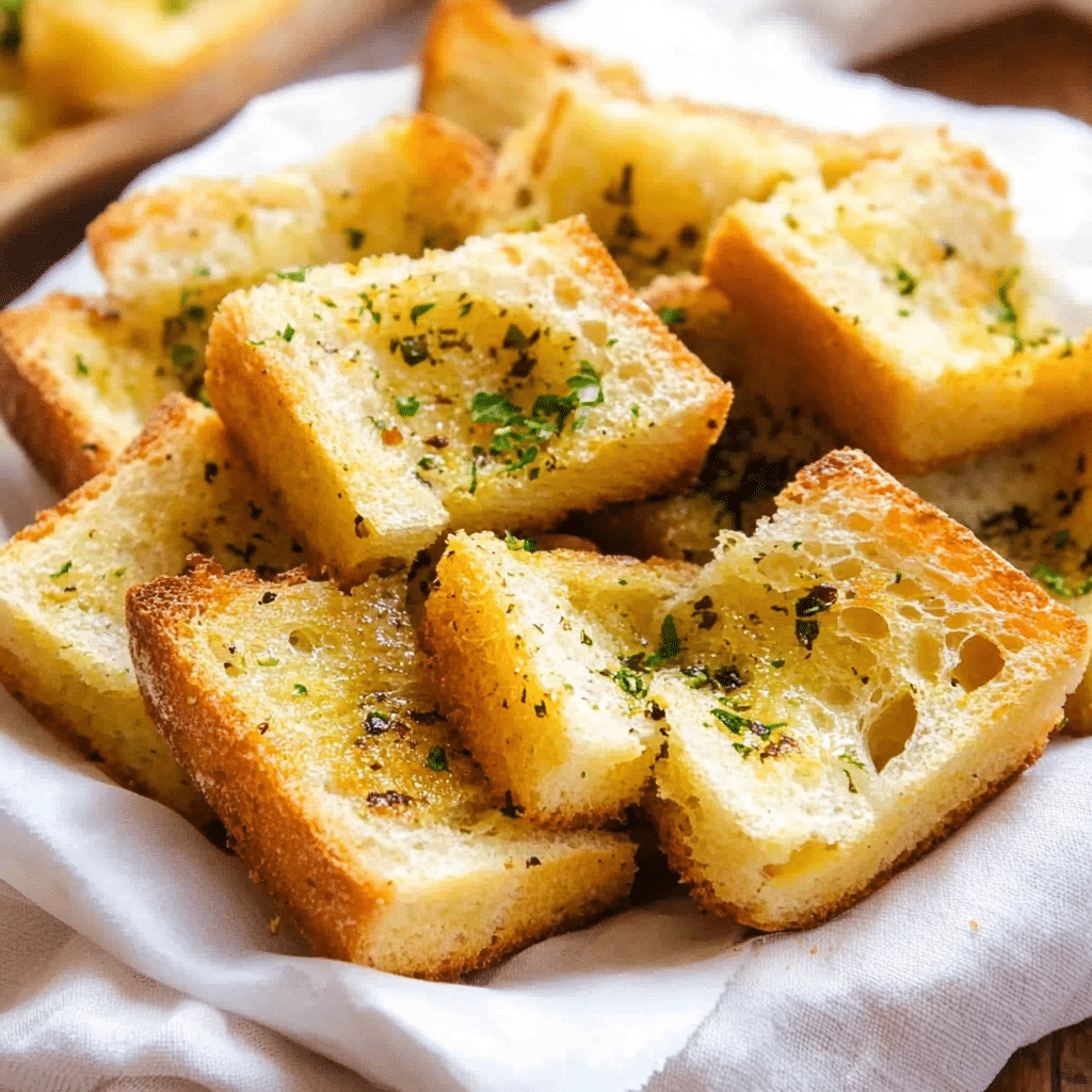 Air Fryer Garlic Bread