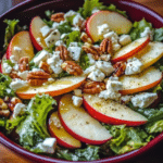 Autumn Harvest Honeycrisp Apple and Feta Salad