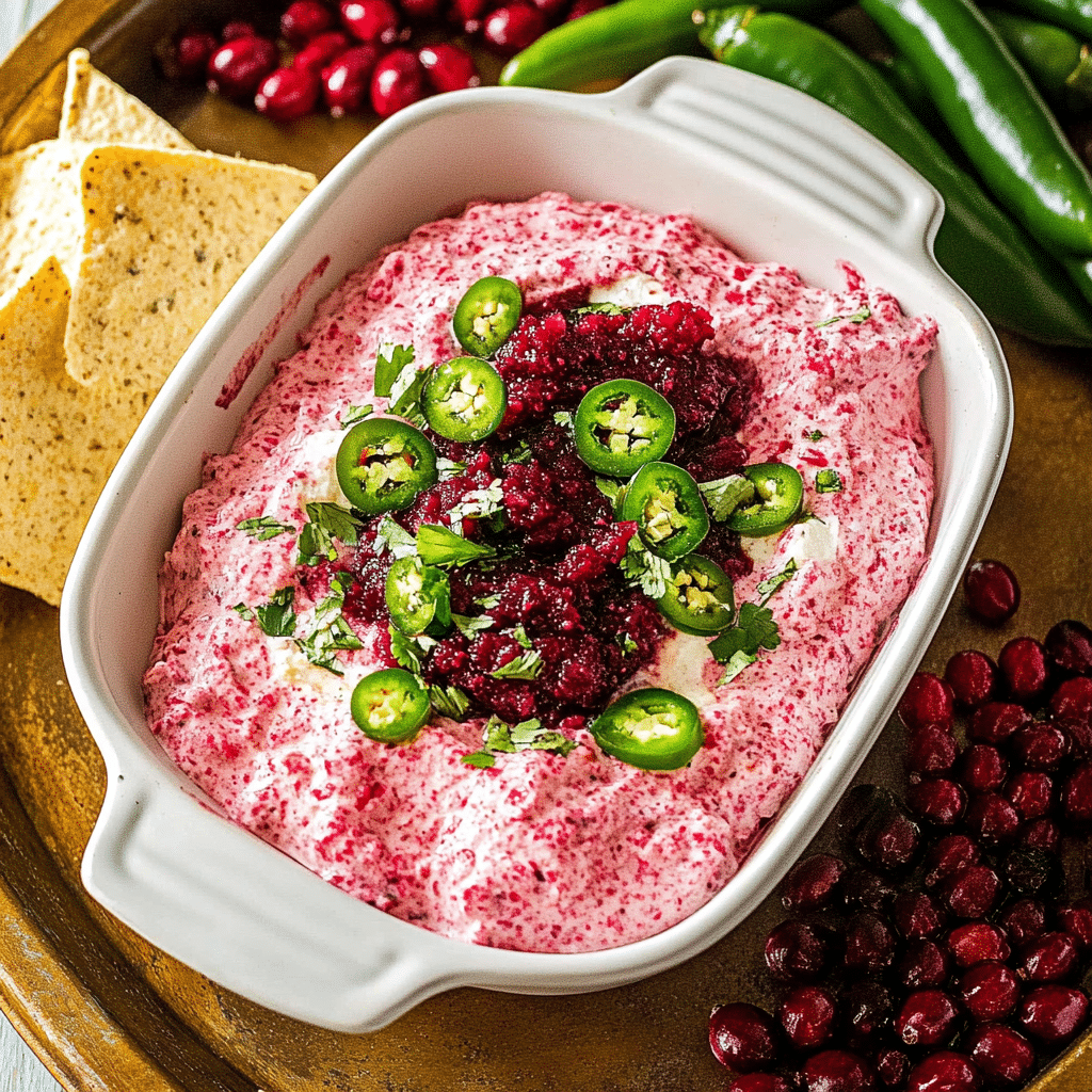 Cranberry Jalapeño Dip
