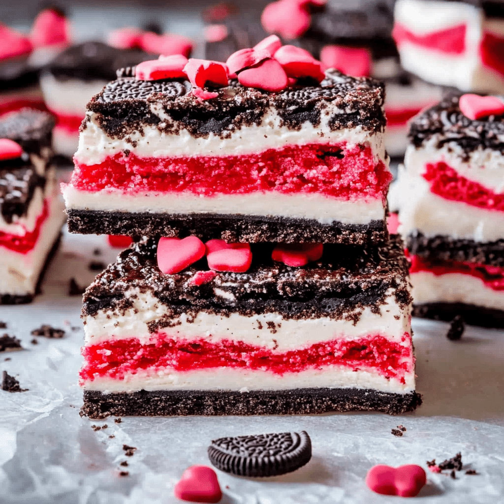 VALENTINE’S DAY OREO COOKIE BARK