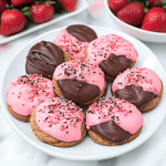 Chocolate Covered Strawberry Cookies