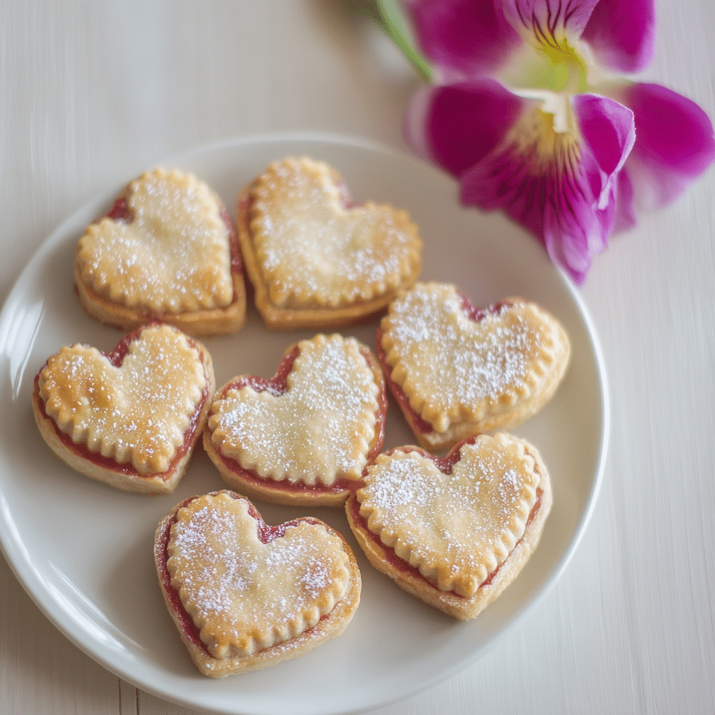 Strawberry Pie Hearts