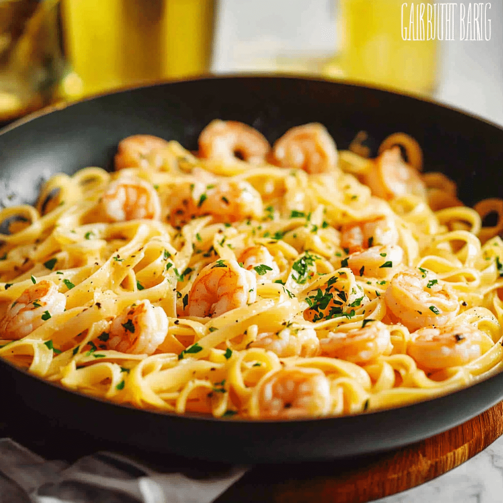 Garlic Butter Shrimp Pasta