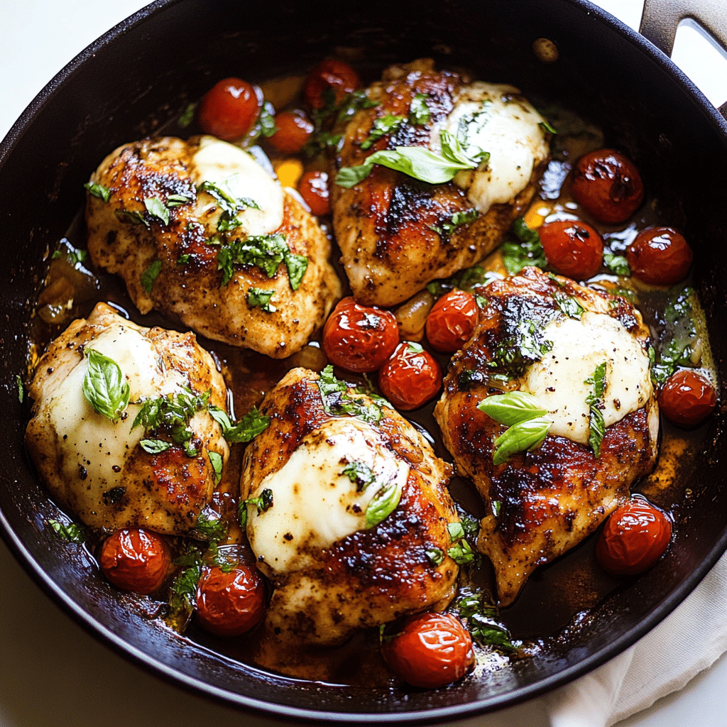 One Pan Balsamic Chicken