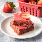 Strawberry Brownies