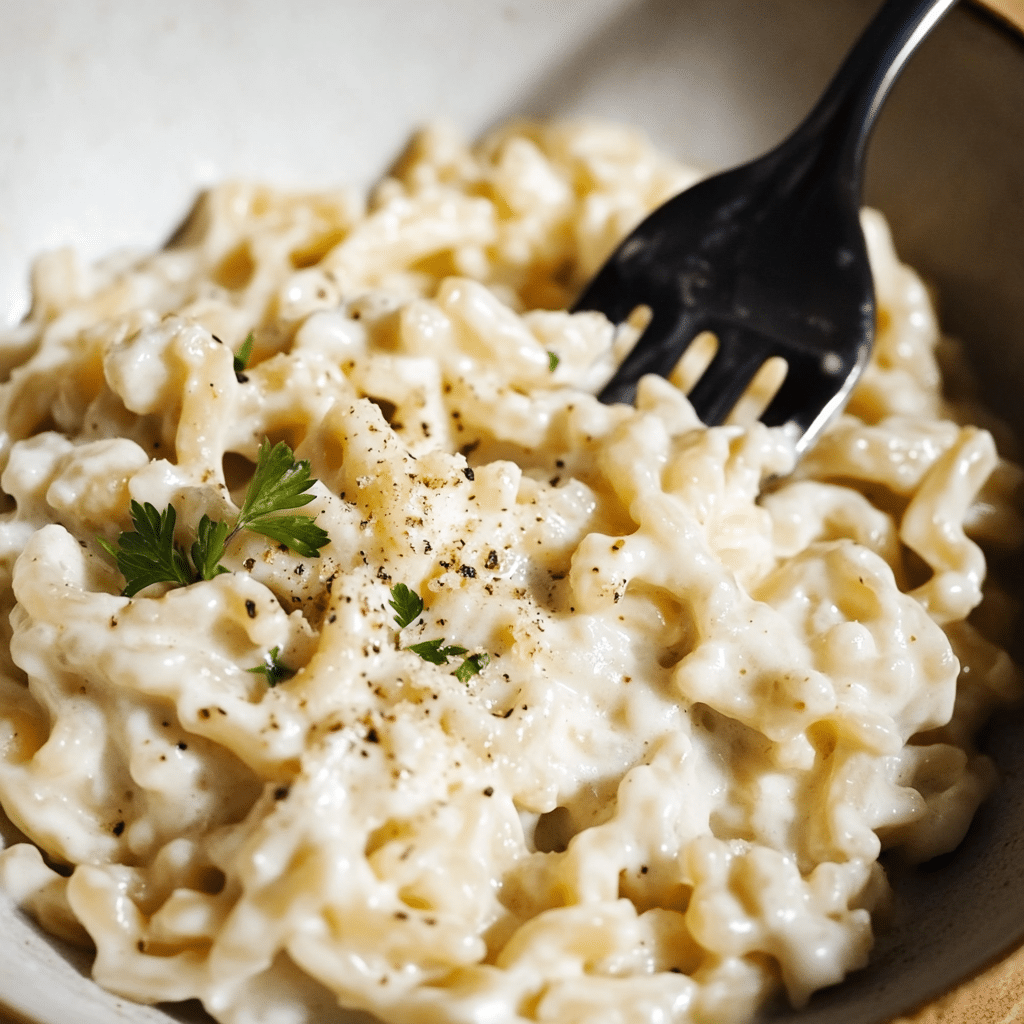 Cottage Cheese Alfredo
