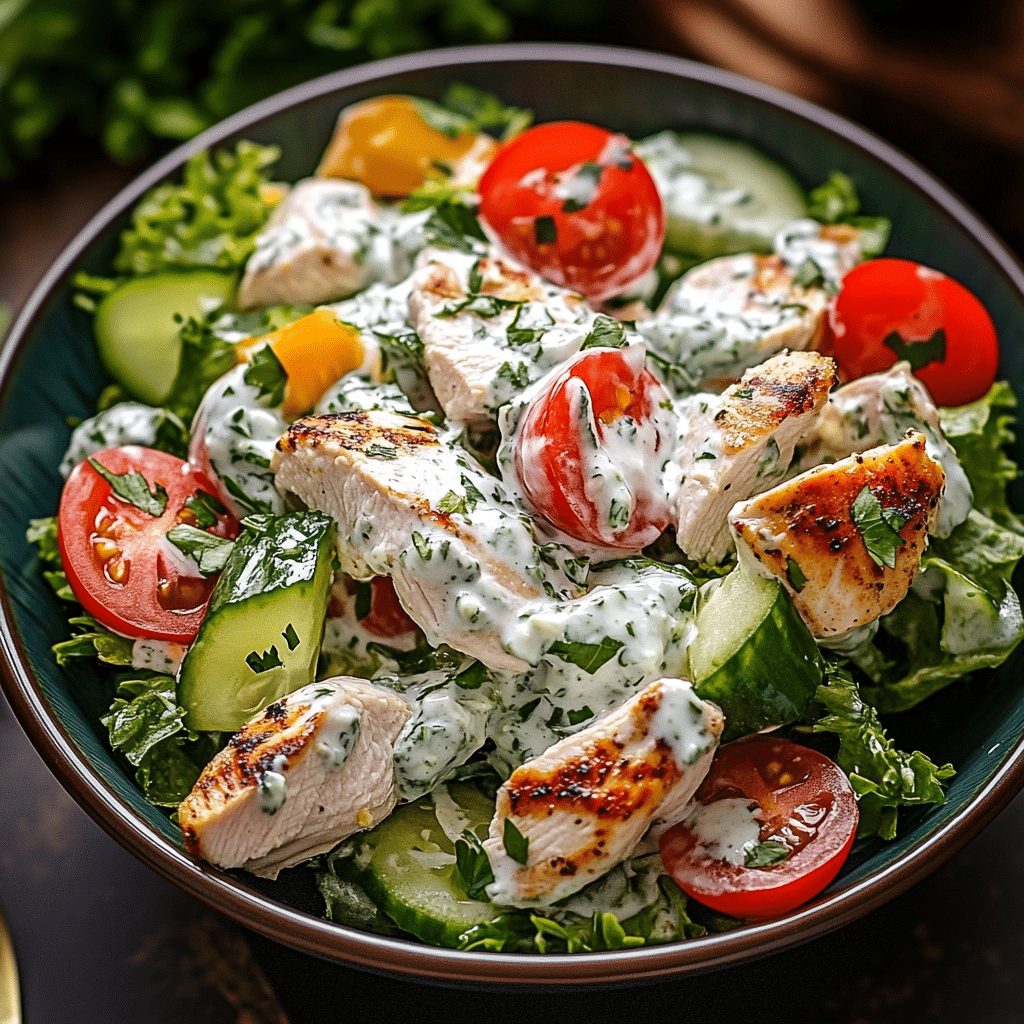 Tzatziki Chicken Salad