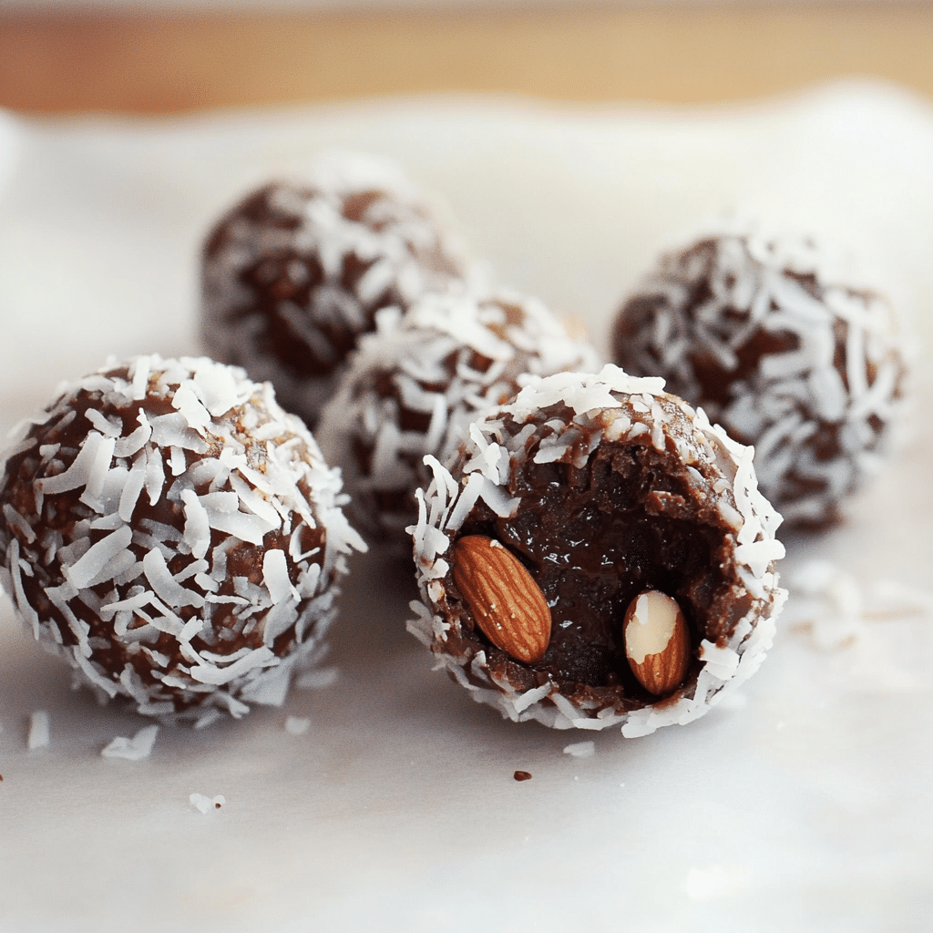 Chocolate Coconut Almond Balls
