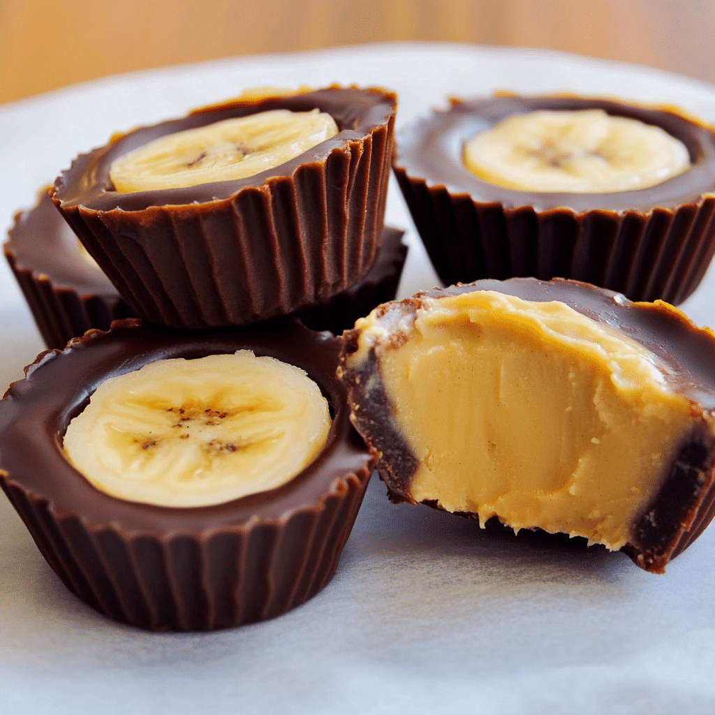 Peanut Butter Banana Cups