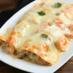 Creamy Shrimp Enchiladas