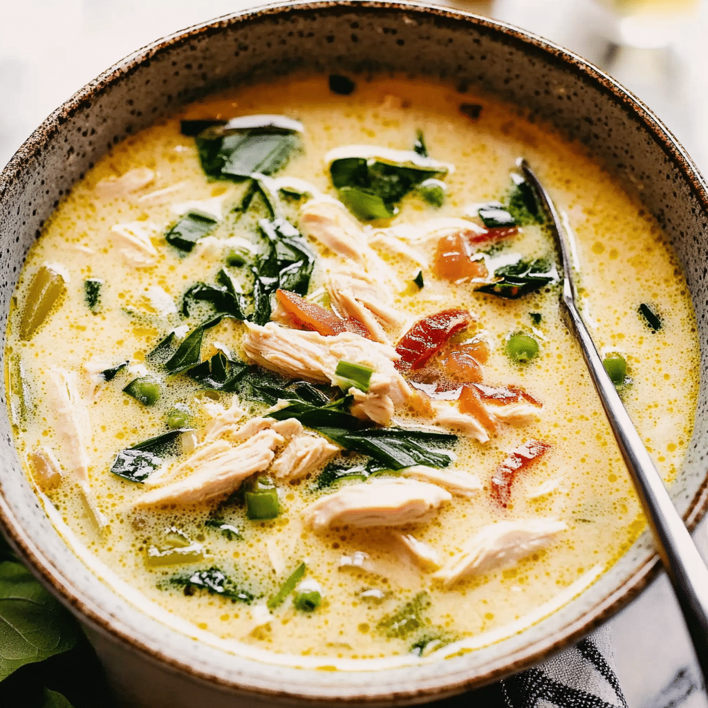 Creamy Crack Chicken Soup
