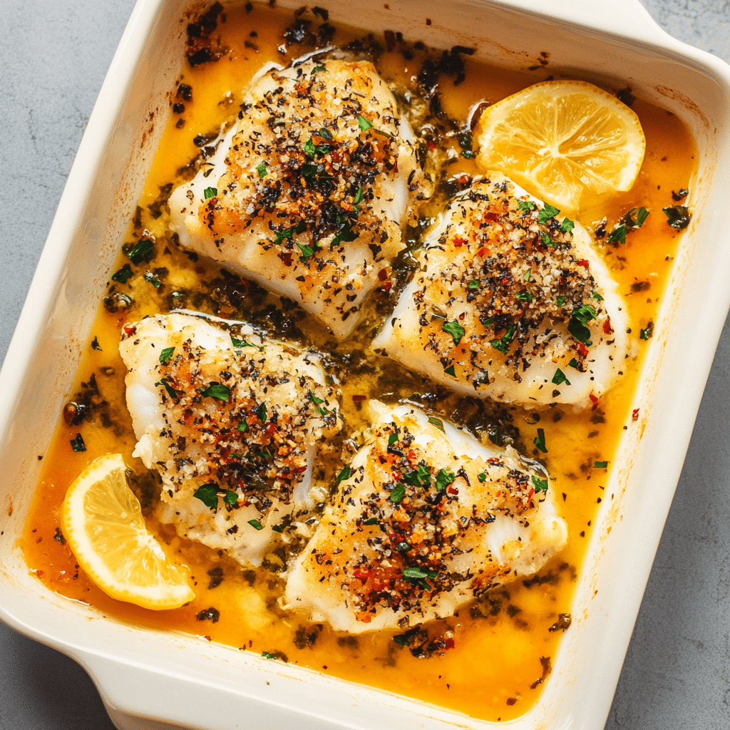 Easy Baked Cod Recipe