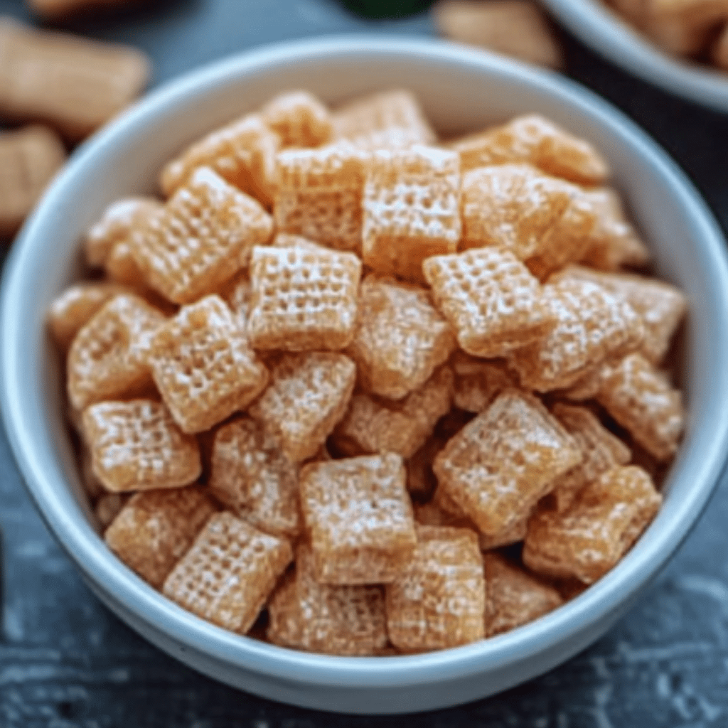 Salted Caramel Muddy Buddies