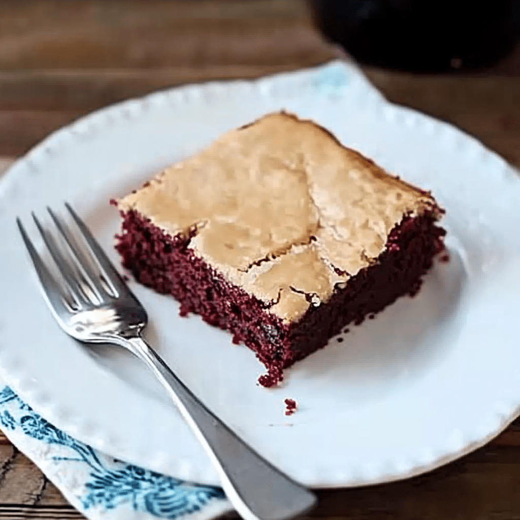 Red Velvet Gooey Butter Cake