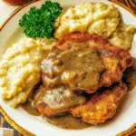 Breaded Pork Chops and Gravy