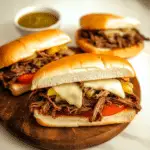 Slow Cooker Italian Beef Sandwiches
