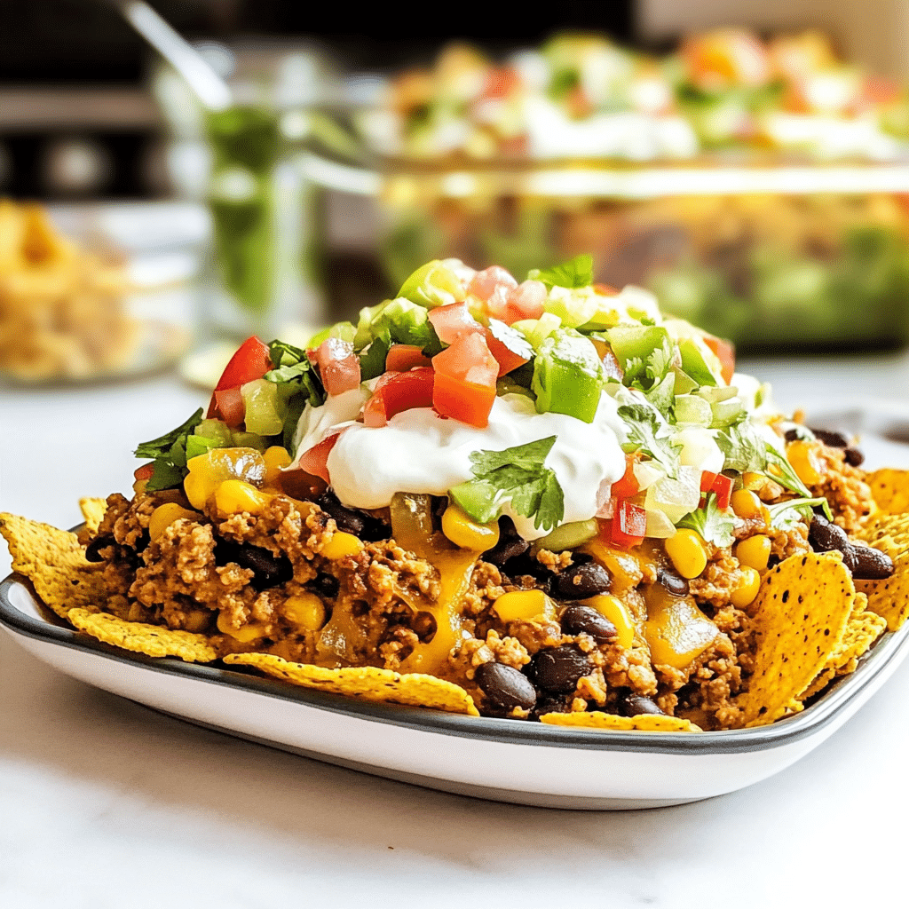 Easy Taco Casserole with Fritos