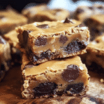 Peanut Butter Cup Gooey Cookie Bars