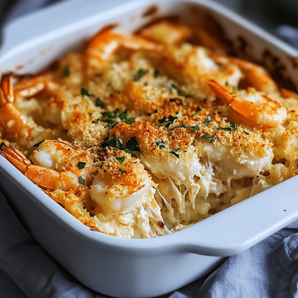 Baked Stuffed Shrimp Casserole