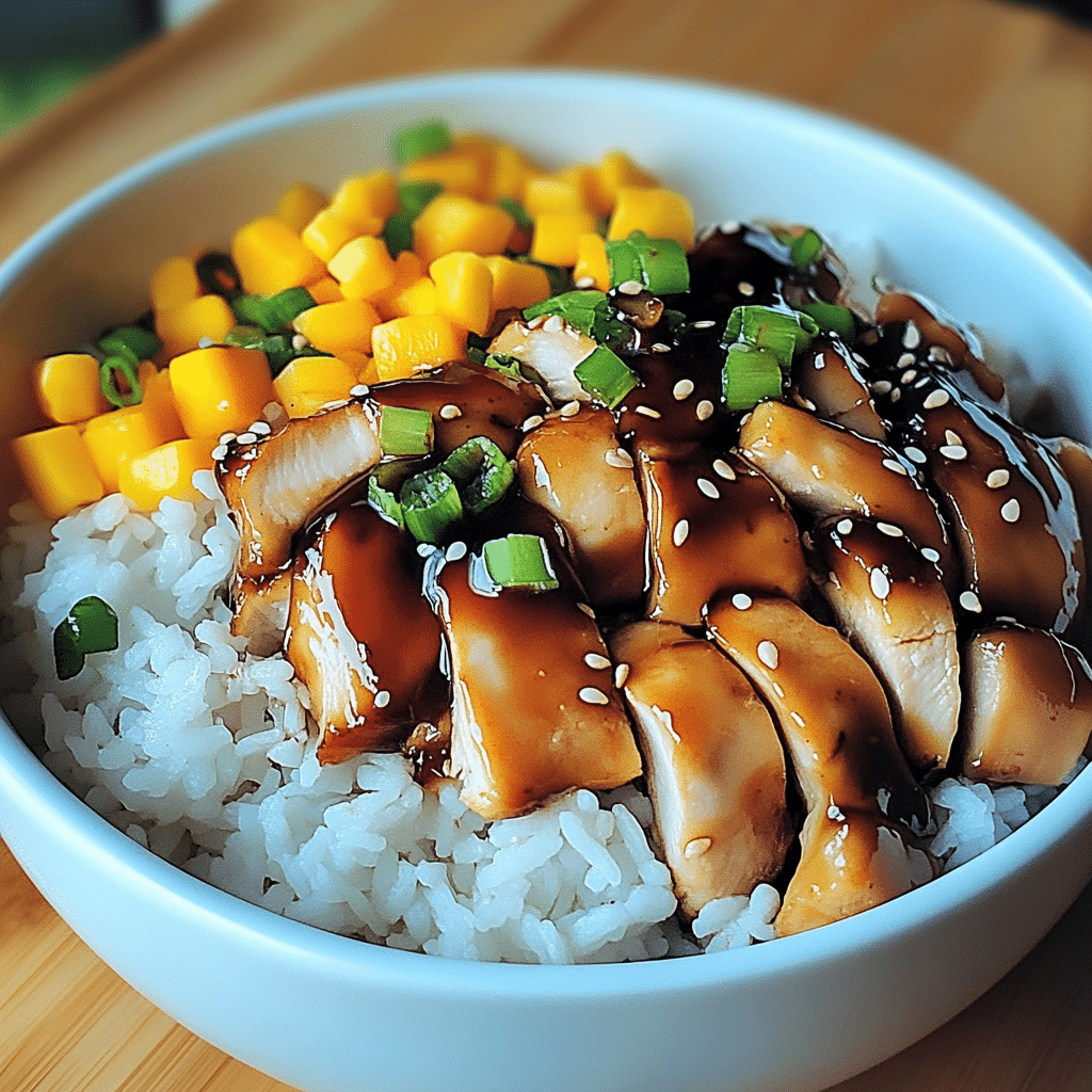 Hawaiian Style Teriyaki Chicken